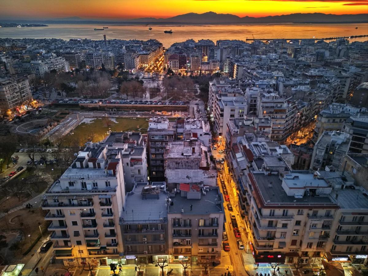 Vintage 1930'S Flat In The Center Of Thessaloniki Tessalónica Exterior foto